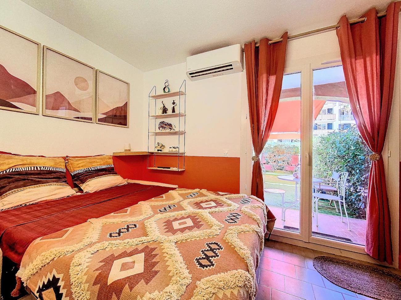 Cosy, Wi-Fi, Jardin & Parking, Jasmins Studio En Cote-D'Azur Vallauris Exteriér fotografie