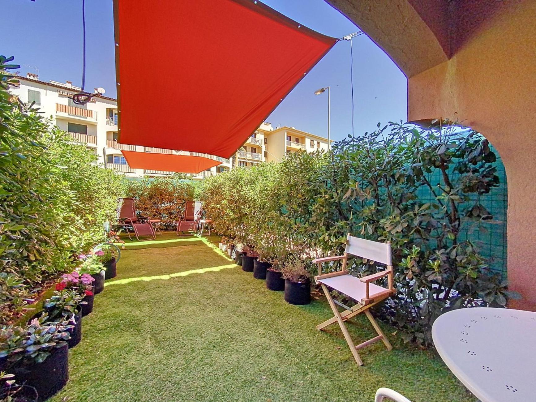 Cosy, Wi-Fi, Jardin & Parking, Jasmins Studio En Cote-D'Azur Vallauris Exteriér fotografie